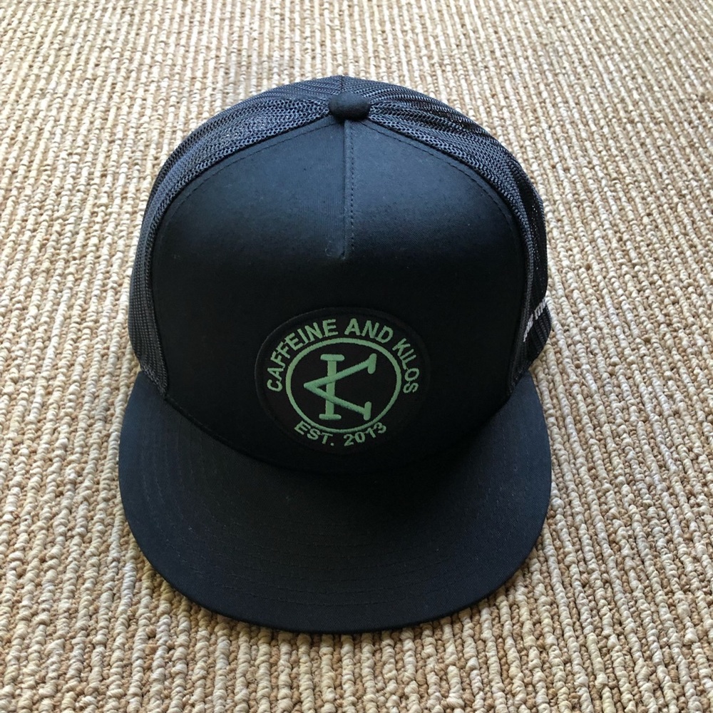 New Caffeine & Kilos SnapBack cap.